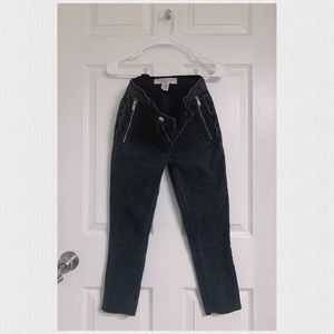 Marc Jacobs Zipper Skinny cropped jeans